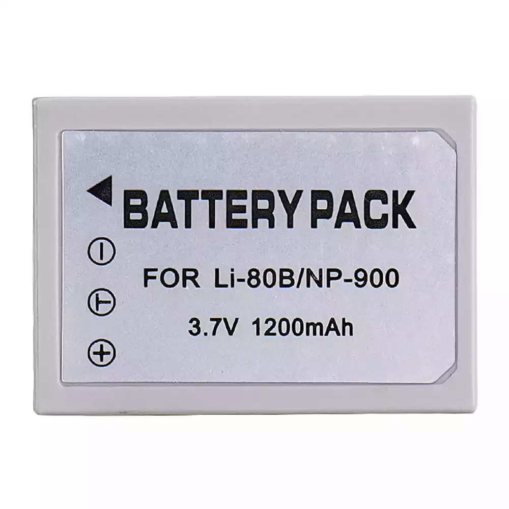 DSTE 2x Batteria Ricambio Per Olympus Li-80B E Tante Compatibili – 1300mAh Con Garanzia 2 Anni