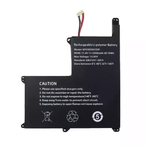 Laptop battery for WYC8556155P