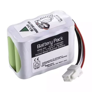 Replacement battery for NKB-302 X064,Nihon Kohden OPV-1500 OPV-1500K