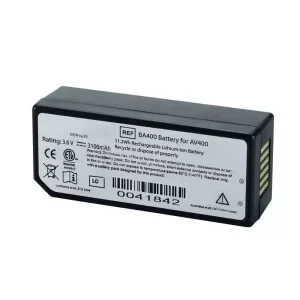 Replacement battery for BA400,Veins AccuVein AV400