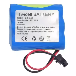 Replacement battery for SANYO Twicell 5HR-AAC,SANYO MDF-137,MDF-U333,MDF-U537,MDF-U537D,MDF-V7486SC,MDF-C8V,VIP Plus