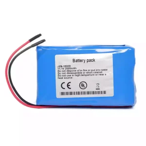 Replacement battery for KAYO654169-3S JZB-1800 JZB-1800D