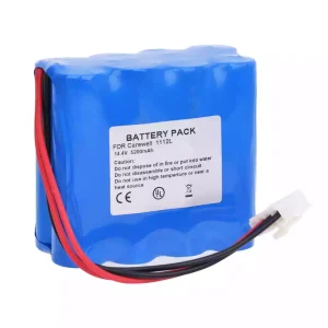 Replacement battery for Carewell ECG-1112 ECG-1112G ECG-1112L