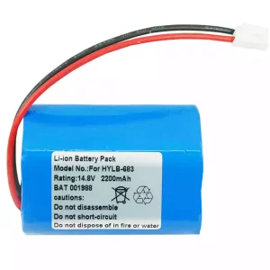 Replacement battery for Biocare ECG-1200,ECG-1210,ECG-1201,FM-801