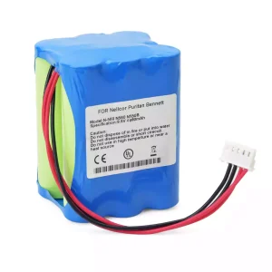 Replacement battery for Nellcor Puritan Bennett 069308,8HR-4/3AU,M6008-0