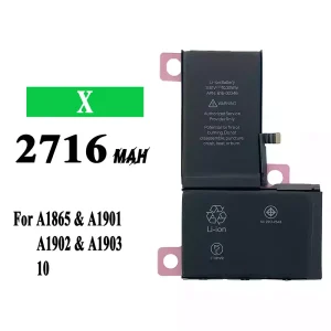 New phone battery 616-00346 for iPhone X A1865/A1901/A1902/A1903