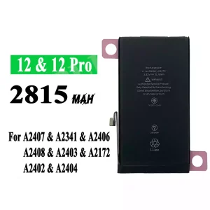 New phone battery A2479 for iPhone 12,iPhone 12pro