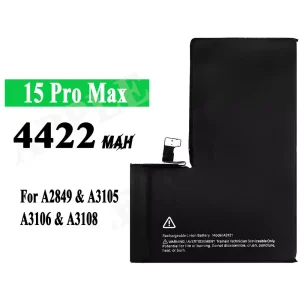 New phone battery A3121 for iPhone 15 pro max
