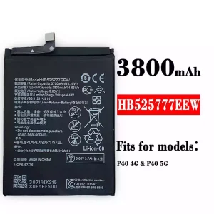 New phone battery HB525777EEW for HUAWEI P40 4G/ P40 5G