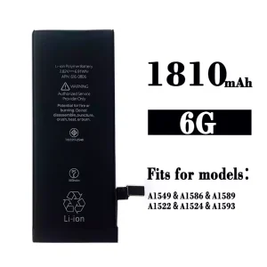 New phone battery 616-0806 for iPhone 6G /A1549/A1586/A1589/A1522/A1524/A1593