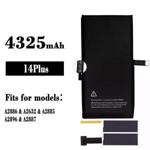 New phone battery A2850H for iPhone 14 plus