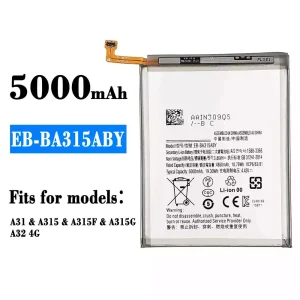 New phone battery EB-BA315ABY for Samsung A31/A315/A315F/A315G/A32 4G