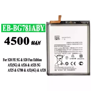 New phone battery EB-BG781ABY for Samsung S20 FE 5G/S20 Fan Edition