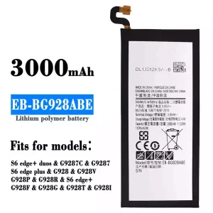 New phone battery EB-BG928ABE for Samsung S6 edge+ duos/S6 edge plus/S6 edge+