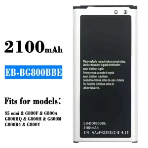 New phone battery EB-BG800BBE for Samsung S5 mini
