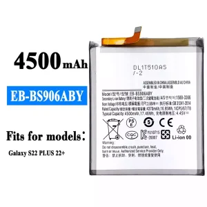 New phone battery EB-BS906ABY for Samsung Galaxy S22 PLUS