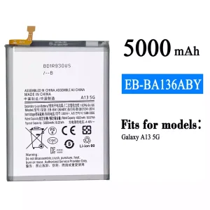 New phone battery EB-BA136ABY for Samsung Galaxy A13 5G