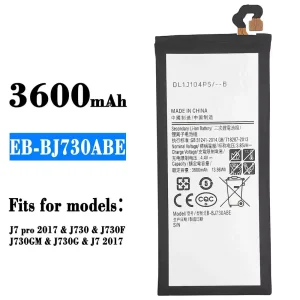 New phone battery EB-BJ730ABE for Samsung J7 2017/J7 pro 2017