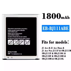 New phone battery EB-BJ111ABE for Samsung J1 Ace