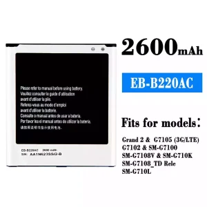 New phone battery EB-B220AC for Samsung Grand 2