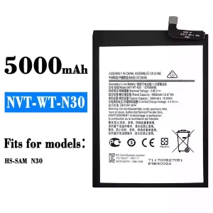 New phone battery NVT-WT-N30 for Samsung HS-SAM,N30