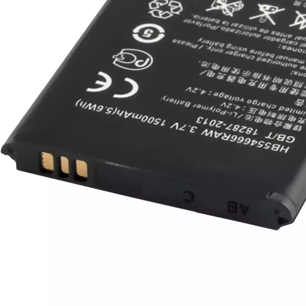 New phone battery HB554666RAW for HUAWEI LTE 4G WIFI Router / E5372 ...