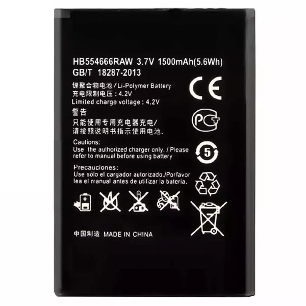 New phone battery HB554666RAW for HUAWEI LTE 4G WIFI Router / E5372 ...