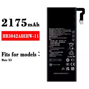New phone battery HB3042A8EHW-11 for HUAWEI Mate X3