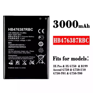 New phone battery HB476387RBC for HUAWEI 3X Pro