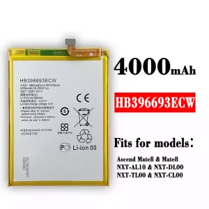 New phone battery HB396693ECW for HUAWEI Mate 8