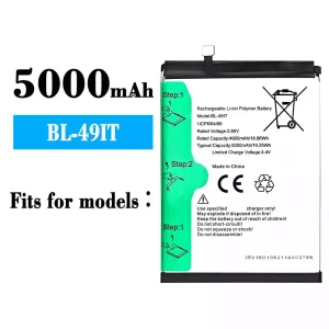 New phone battery BL-49IT for Tecno