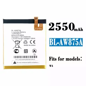 New phone battery BL-AW875A for Tecno W4