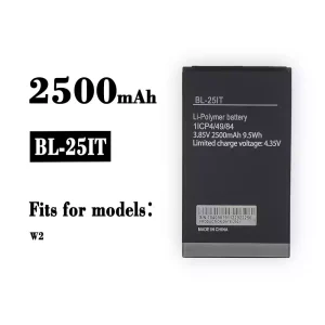 New phone battery BL-25IT for Tecno W2
