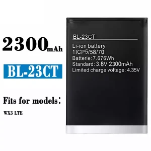 New phone battery BL-23CT for Tecno WX3 LTE
