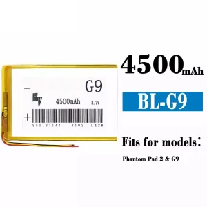 New phone battery BL-G9 for Tecno Phantom Pad 2 / G9