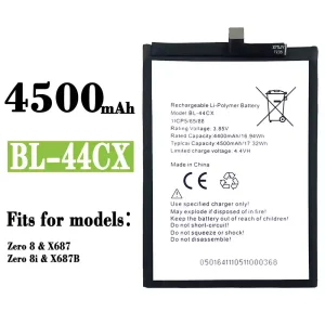 New phone battery BL-44CX for Infinix Zero 8 / Zero 8i