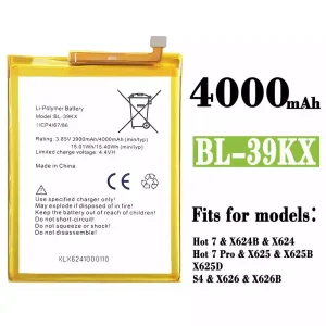 New phone battery BL-39KX for Infinix Hot 7 / Hot 7 Pro