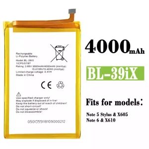 New phone battery BL-39iX for Infinix Note 5 Pro / Note 6 / Note 5 Stylus