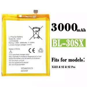 New phone battery BL-30SX for Infinix S2 / S2 Pro