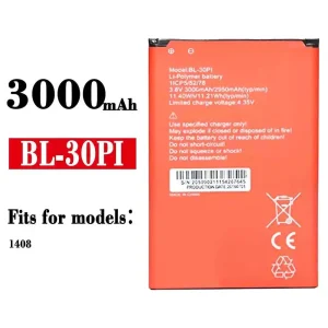 New phone battery BL-30PI for ITEL 1408