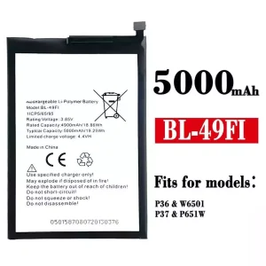 New phone battery BL-49FI for ITEL P36 P37