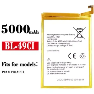 New phone battery BL-49CI for ITEL P42 / P12 / P11