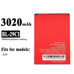 New phone battery BL-29CI for ITEL A36