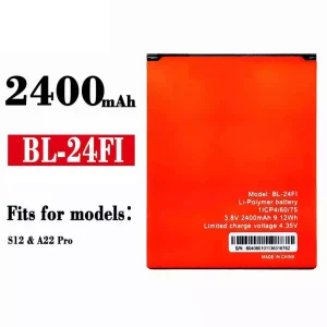 New phone battery BL-24FI for ITEL S12/A22 Pro
