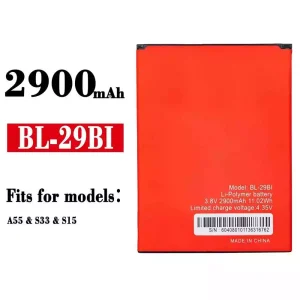 New phone battery BL-29BI for ITEL A55 / S33 / S15