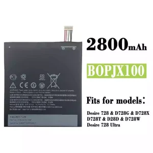 New phone battery B0PJX100 for HTC Desire 728 / D728G / D728X /D728T / D728W / Desire 728 Ultra
