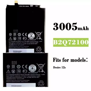 New phone battery B2Q72100 for HTC Desire 12s