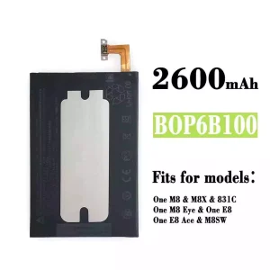 New phone battery B0P6B100 BOP6B100 for HTC One M8 / One E8