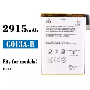 New phone battery GO13A-B G013A-B for Google pixel 3