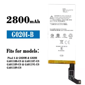 New phone battery G020I-B for Google Pixel 4